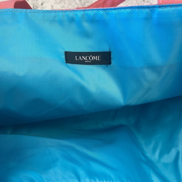 Very‎ Clean salmon color re-usable Tote Bag - Lancome - Picture 7 of 7